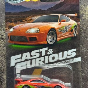 Orange Toyota supra