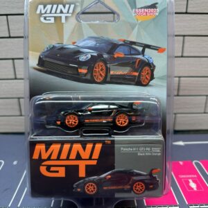Black with orange alloy