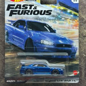 HP Nissan skyline BNR34 Blue